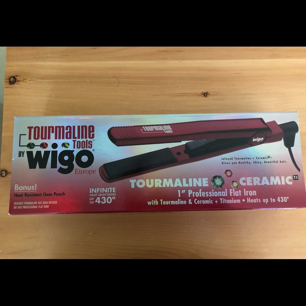 New Tourmaline Ceramic 1’’ Professional Flat Iron